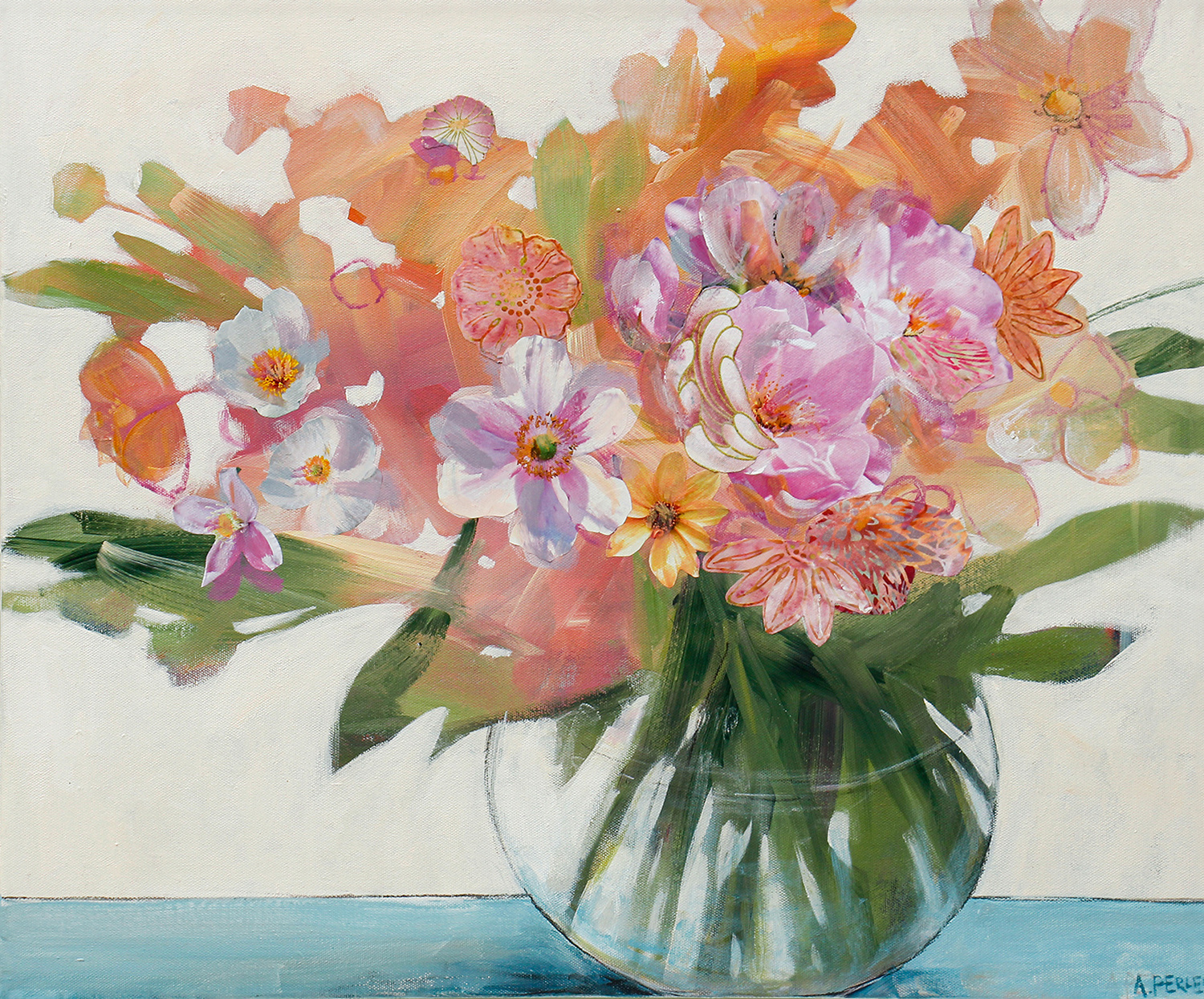 Spring Flowers by Anna Perlin