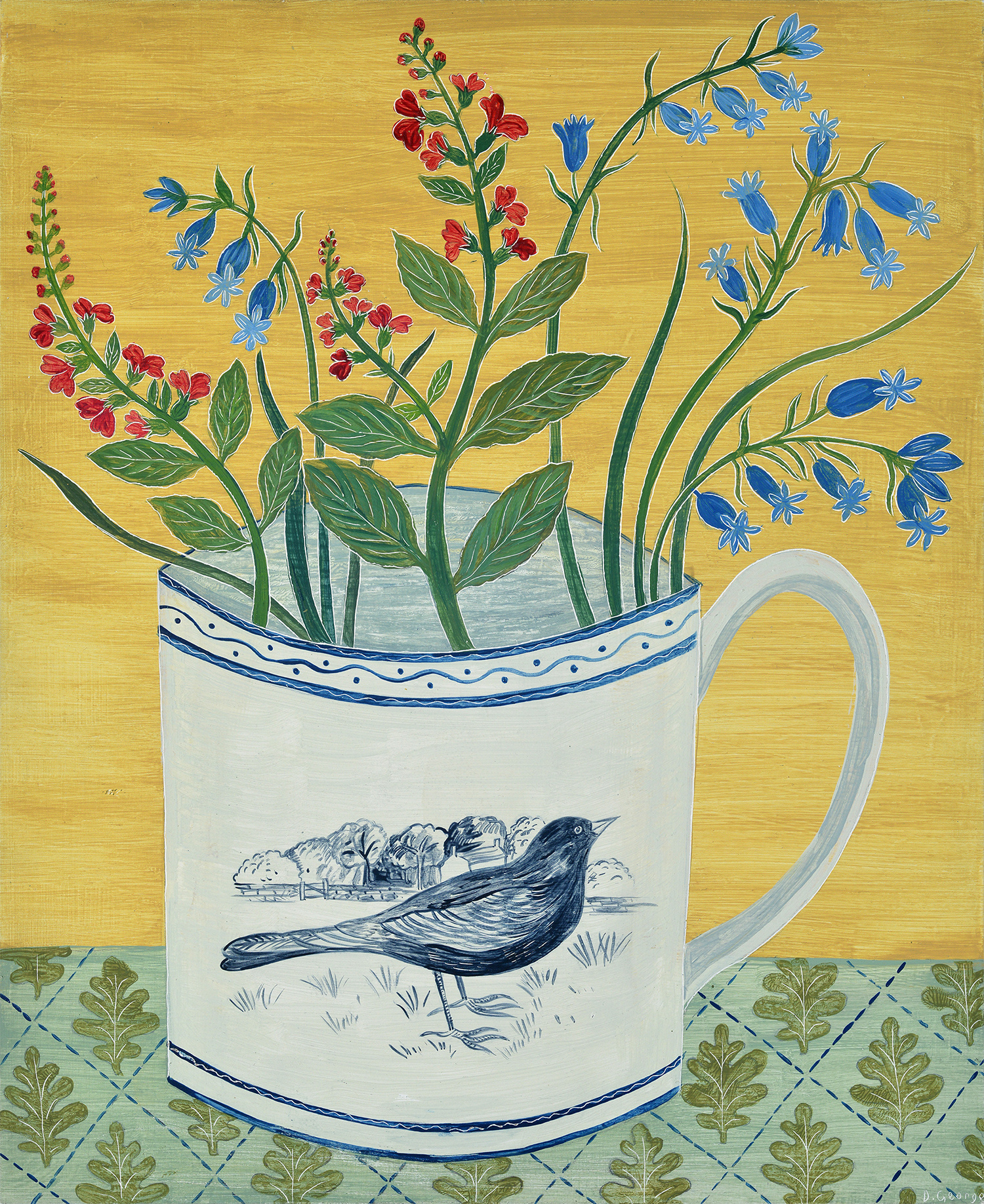 Blackbird Cup by Debbie George