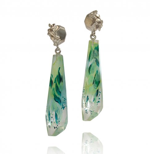 Botanical Shard Earrings