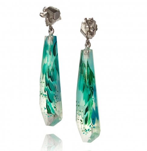 Botanical Shard Earrings