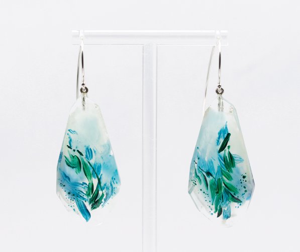 Botanical Gemstone Earrings
