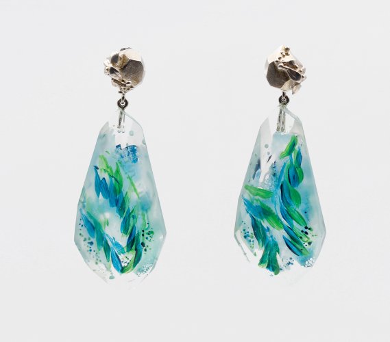 Botanical Gemstone Earrings