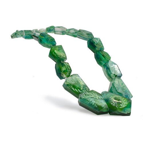 Botanical Gemstone Necklace