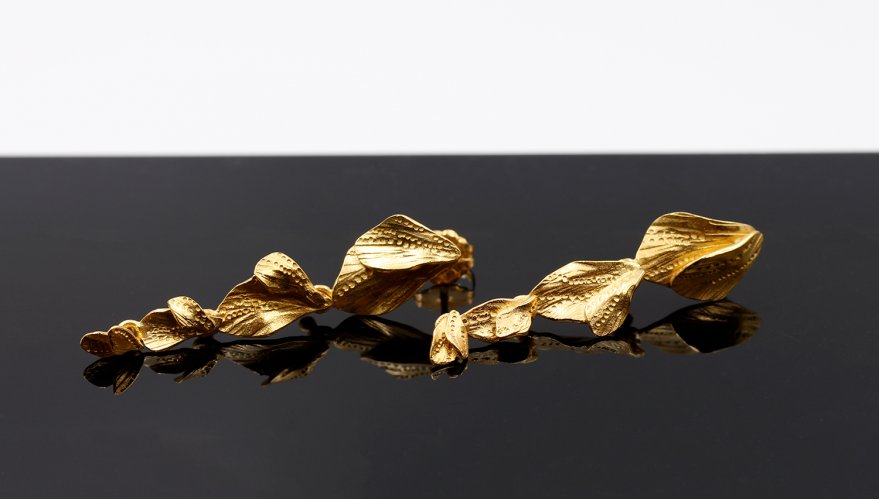 Leaf Cascade Earrings