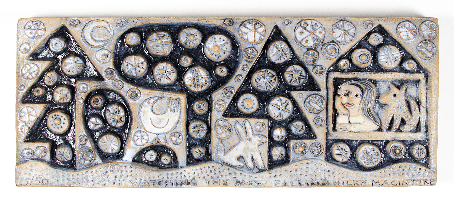 Watching the Snow Falling by Hilke MacIntyre