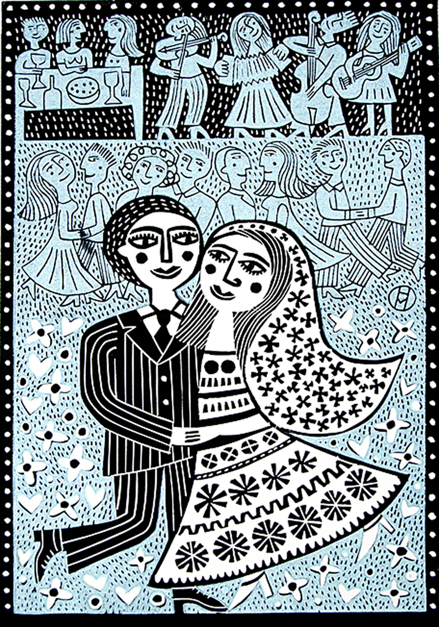 Dancing at the Wedding by Hilke MacIntyre