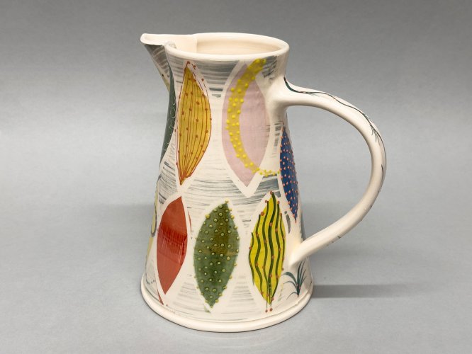 Image of Straight Jug 'Harlequin'