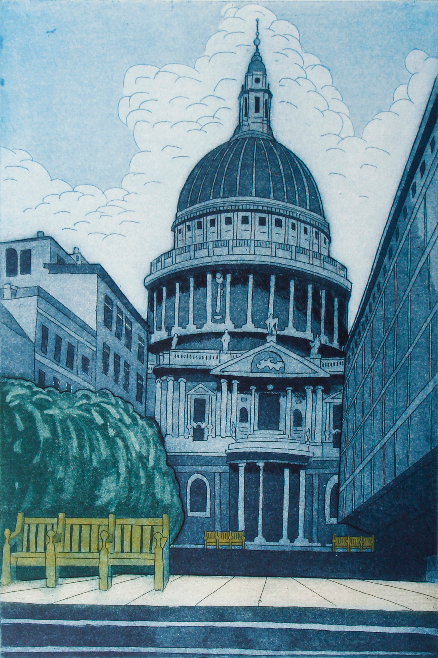 St Paul's Cathedral by John Brunsdon