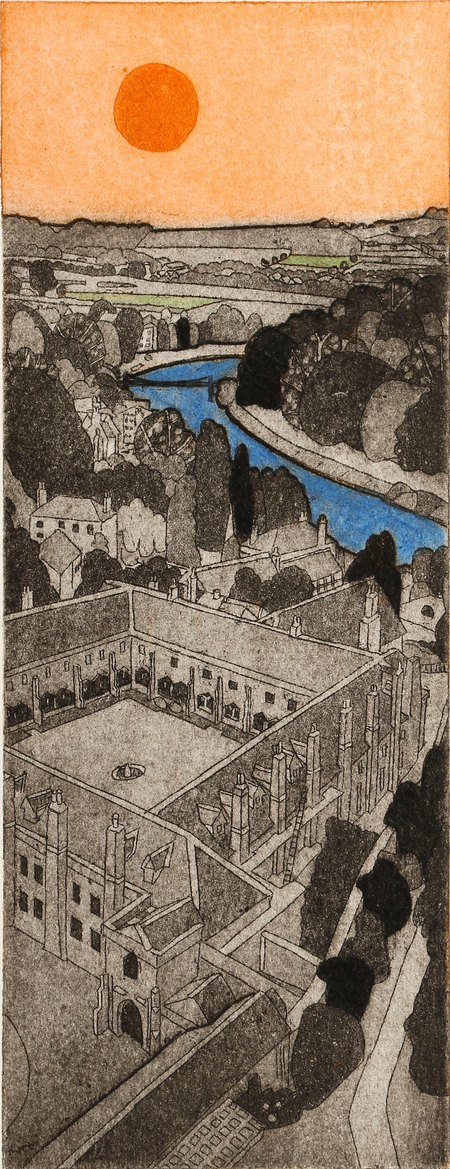 College Buildings, Hereford Cathedral by John Brunsdon