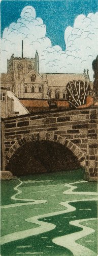 Ripon Cathedral and River Skell