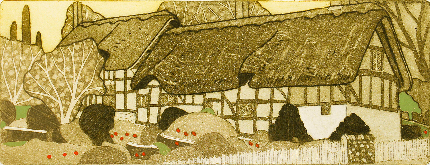 Anne Hathaway's Cottage and Garden by John Brunsdon