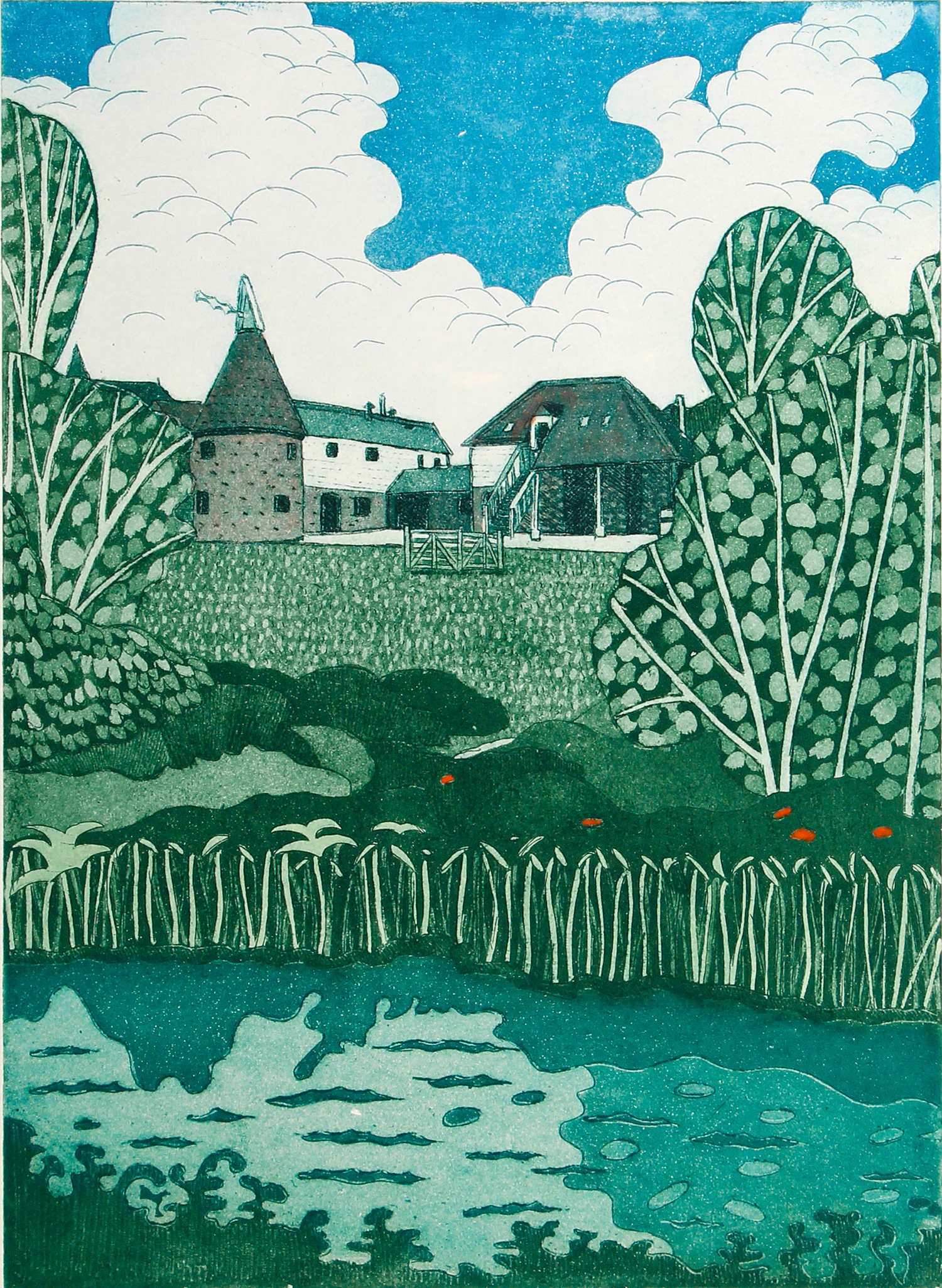 The Oast, Newenden by John Brunsdon