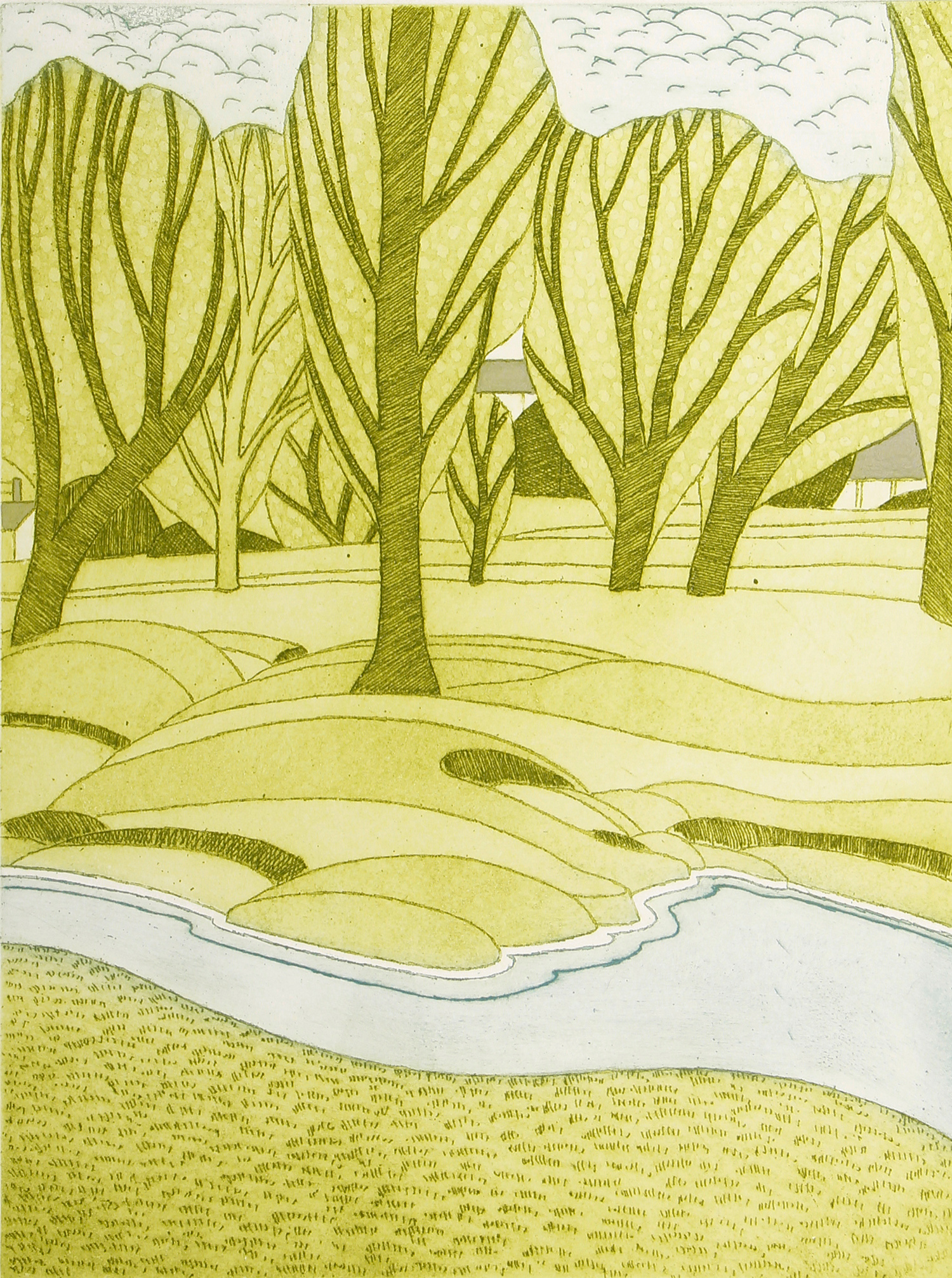Across the Fen by John Brunsdon