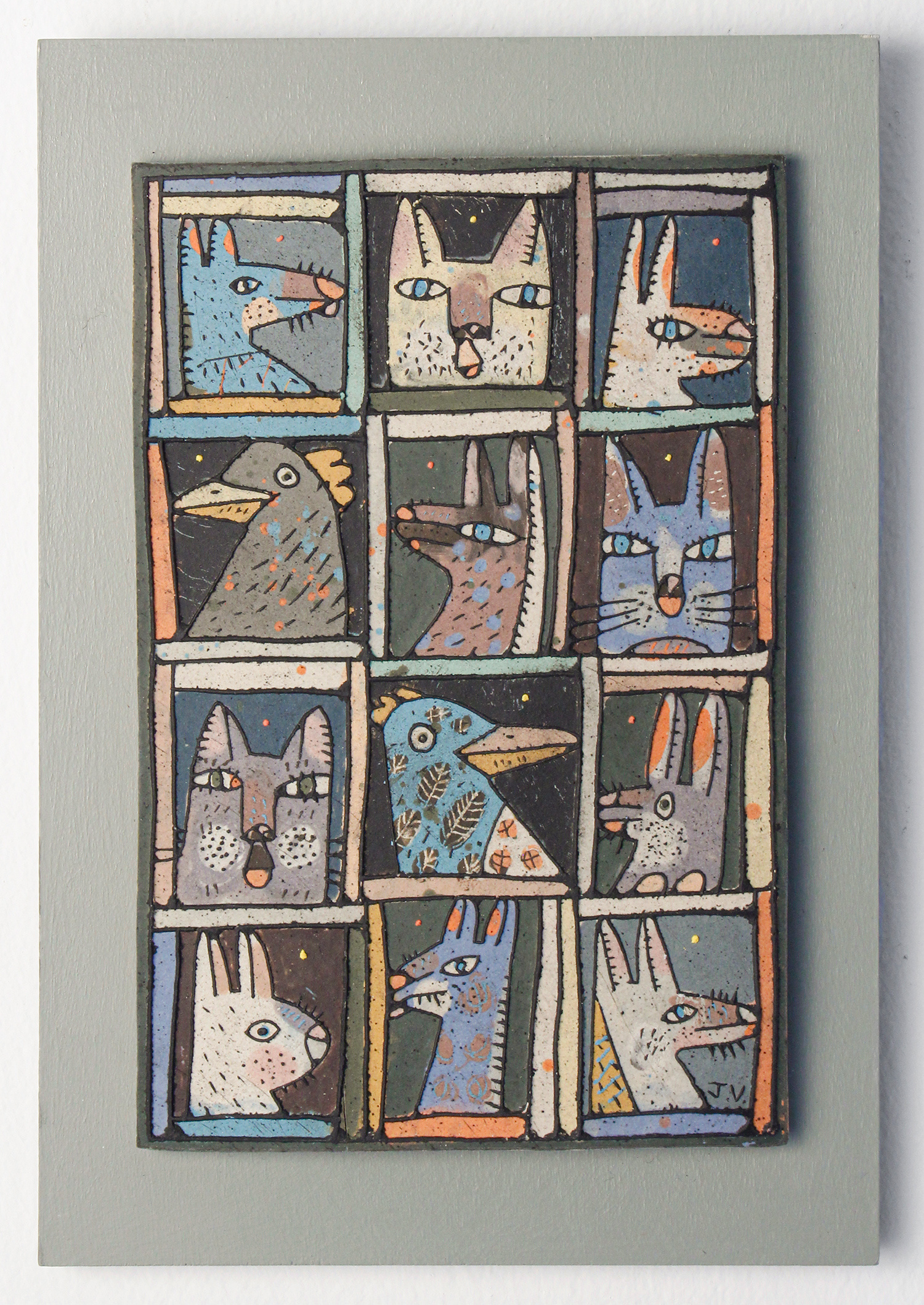 Animal Head by Joanna Veevers