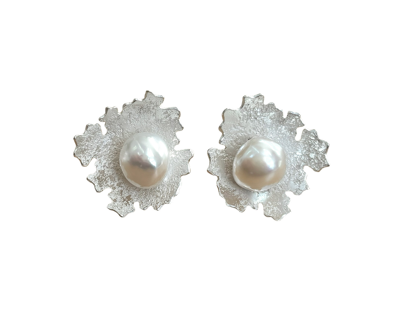 Parmelia Pearl Studs by Kate Bajic