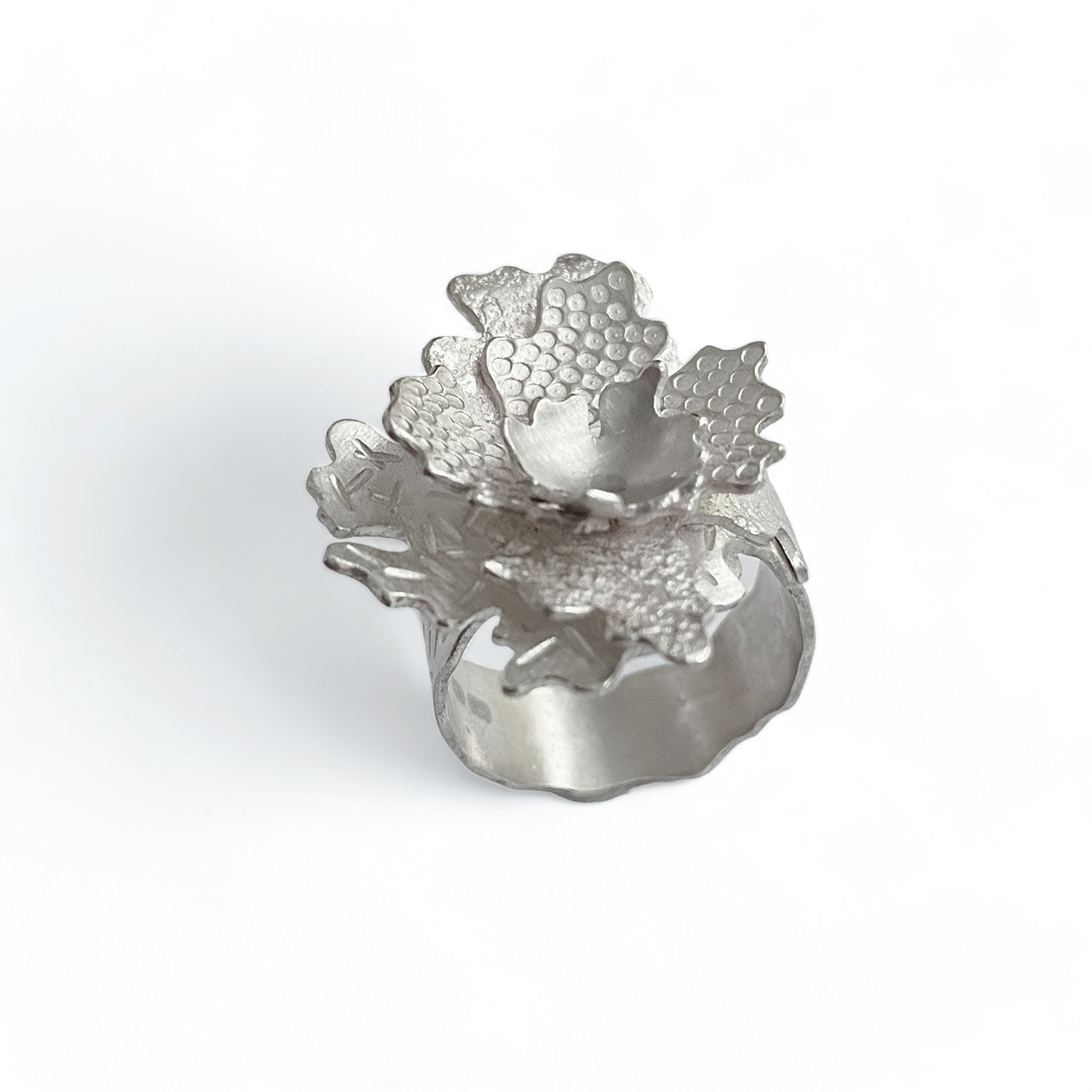 Star Rosette Ring by Kate Bajic