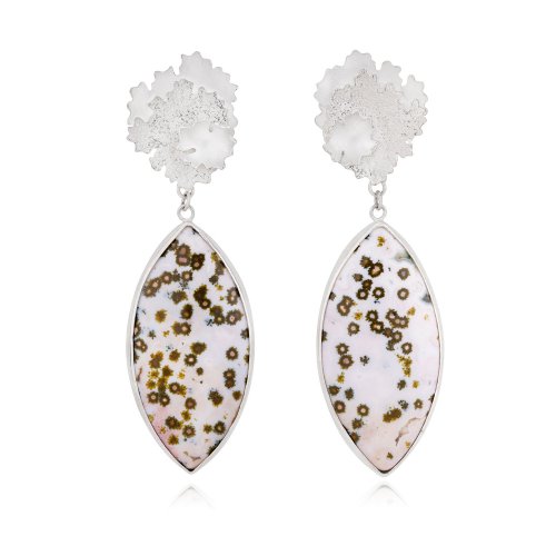Ocean Jasper Drop Earrings