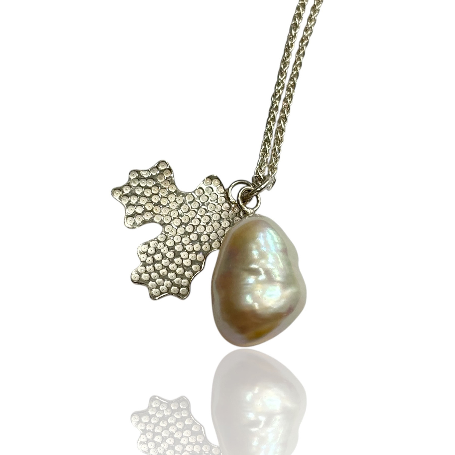 Fragment Pearl Pendant by Kate Bajic