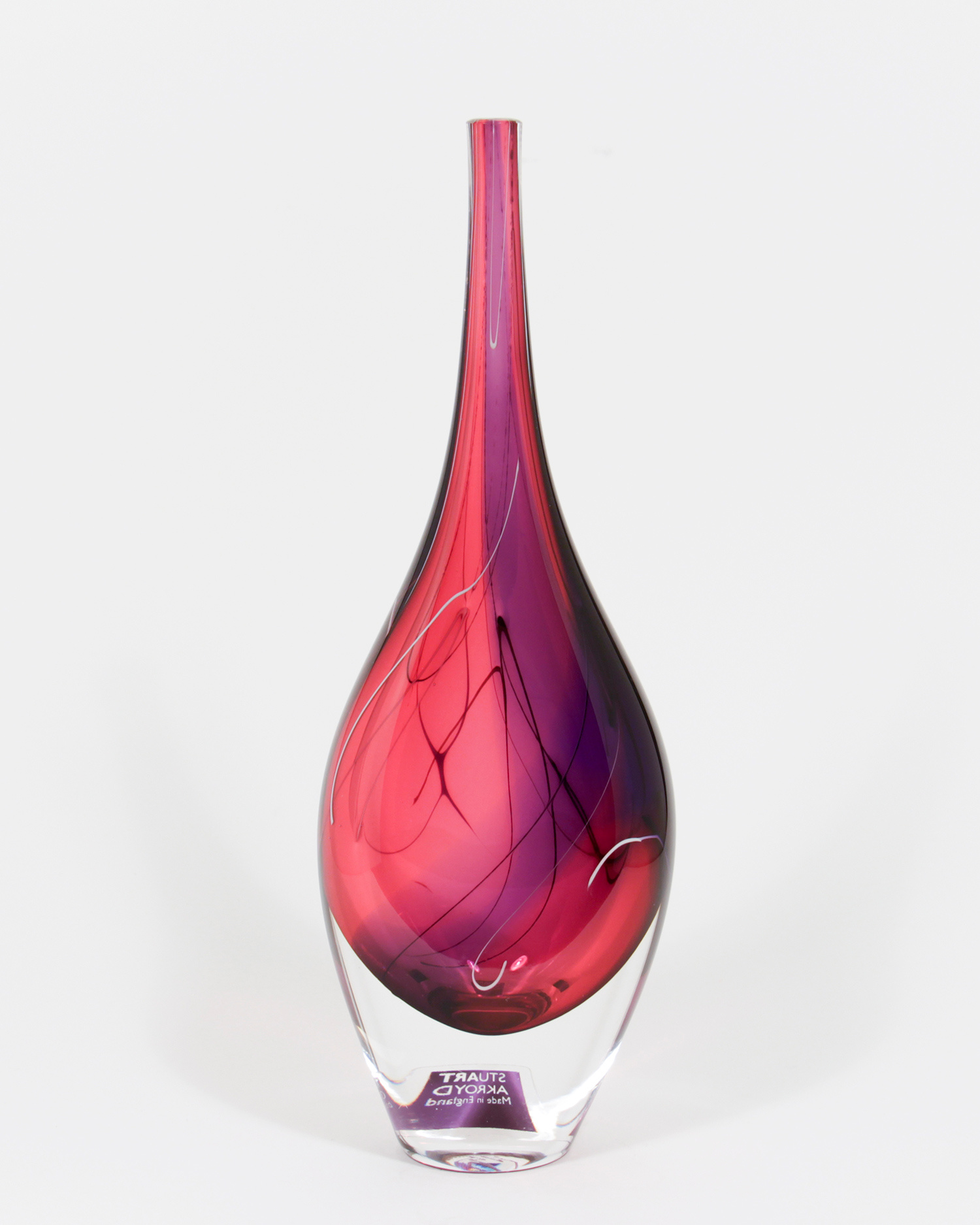 Elipse Stem Vase by Stuart Akroyd