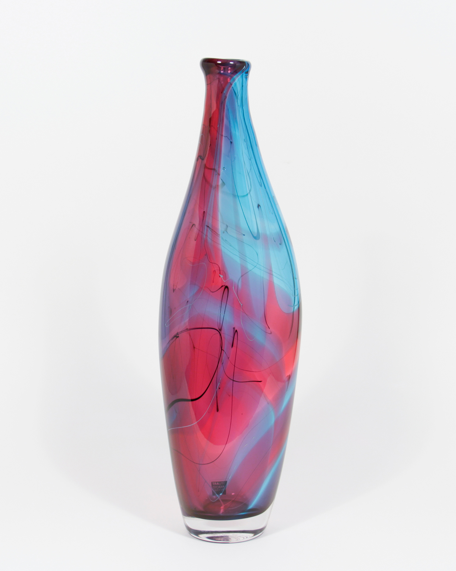 Tall Vase, Elipse by Stuart Akroyd