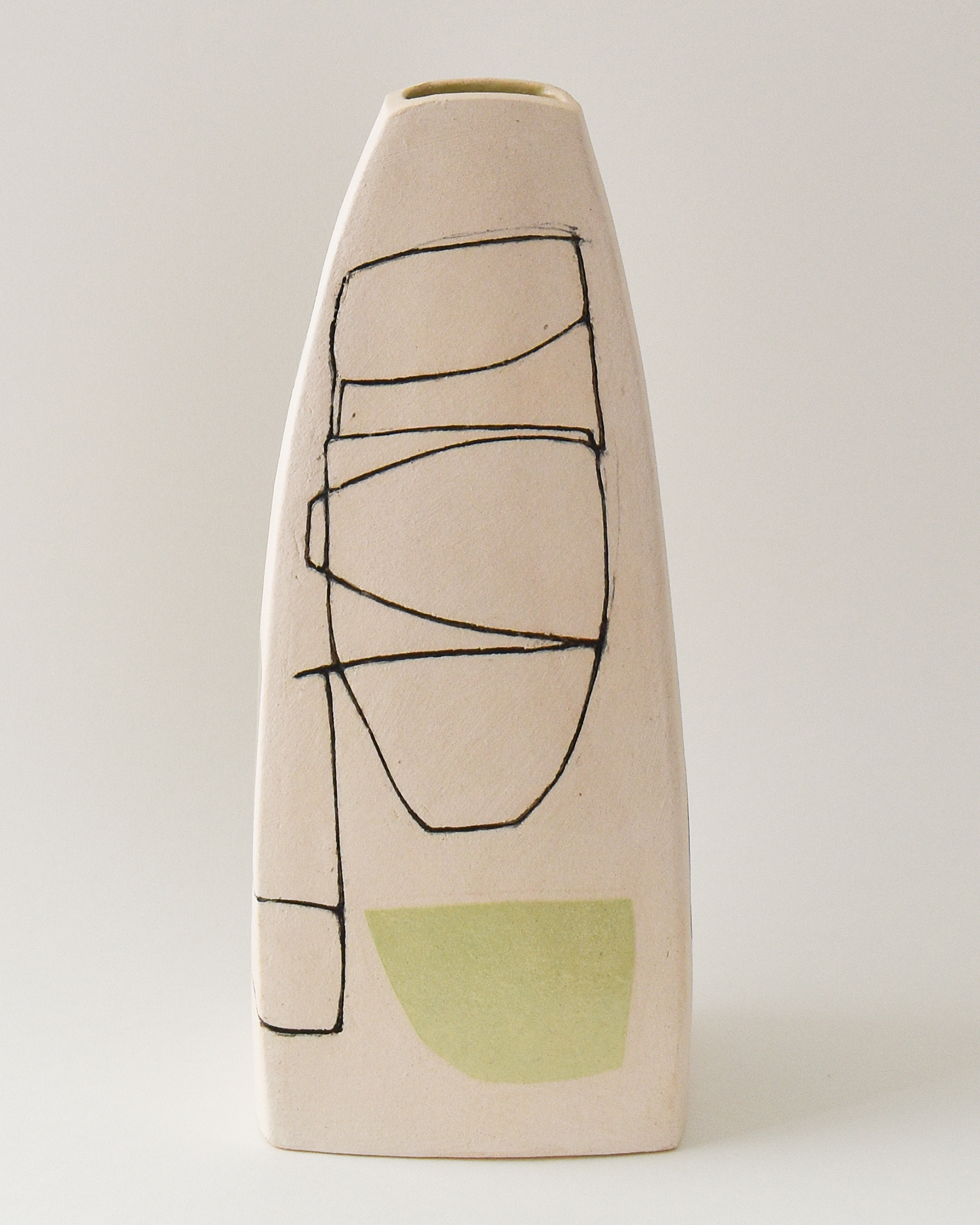 Tapered Vessel, narrow by Louise McNiff