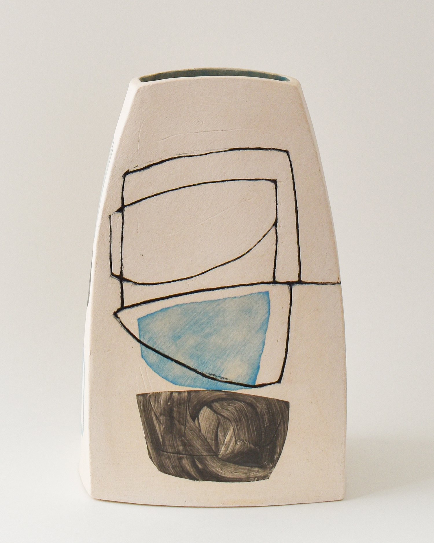 Tapered Vessel, tall by Louise McNiff