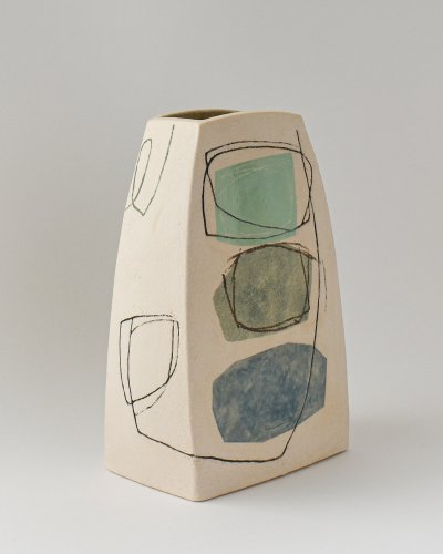 Tall Tapered Vessel by Louise McNiff - alternative image
