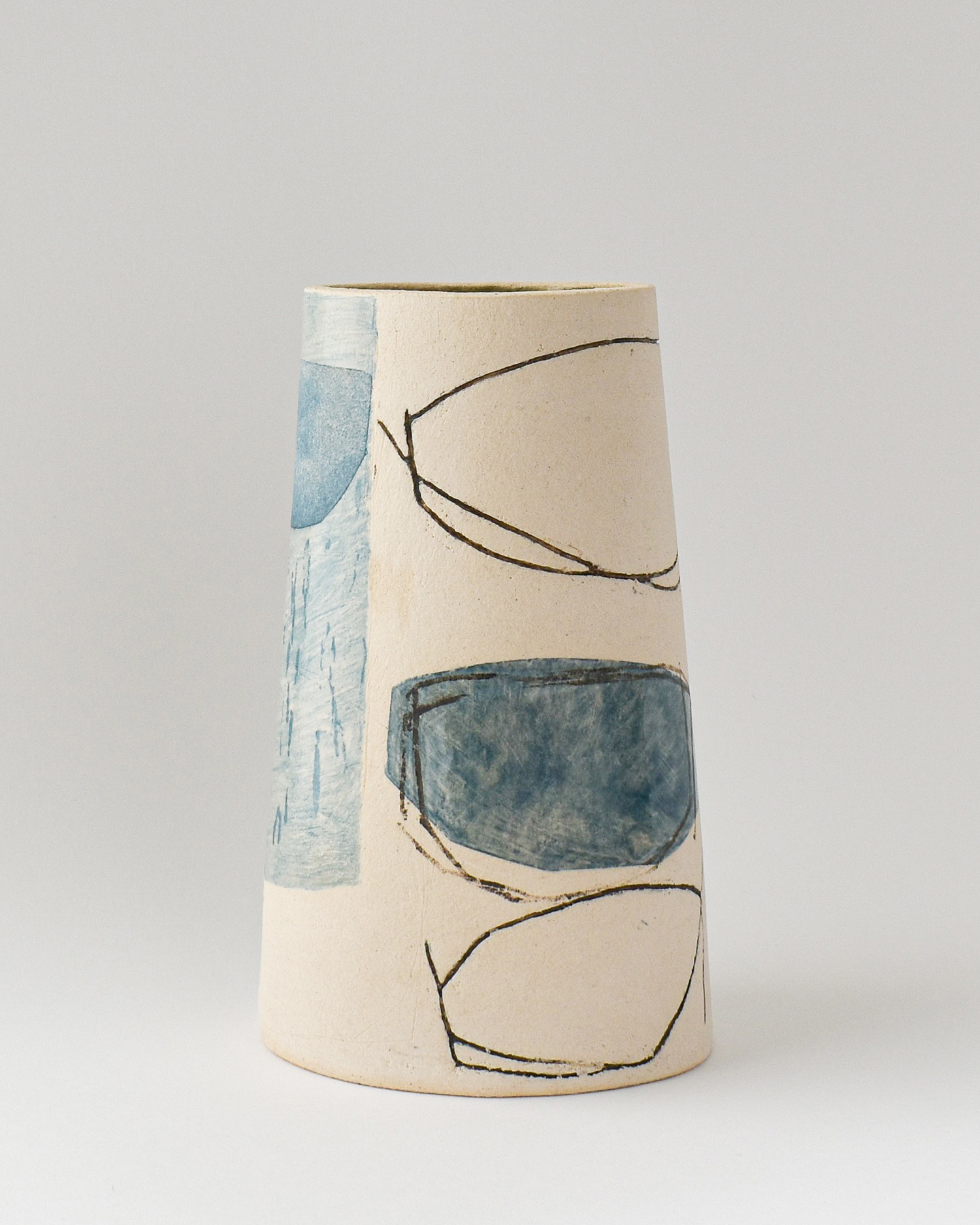 Tall Tapered Oval by Louise McNiff