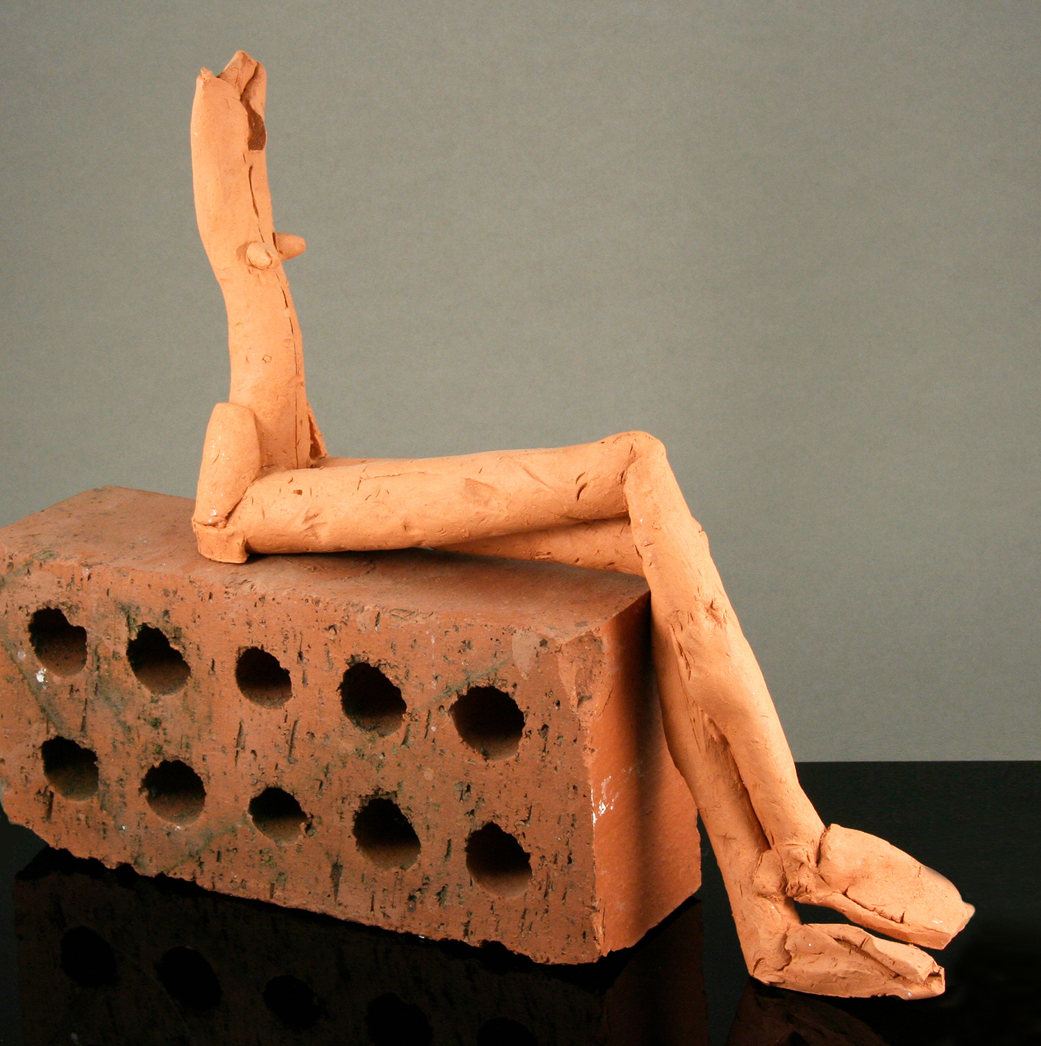 Sitting Figure I by Mo Jupp