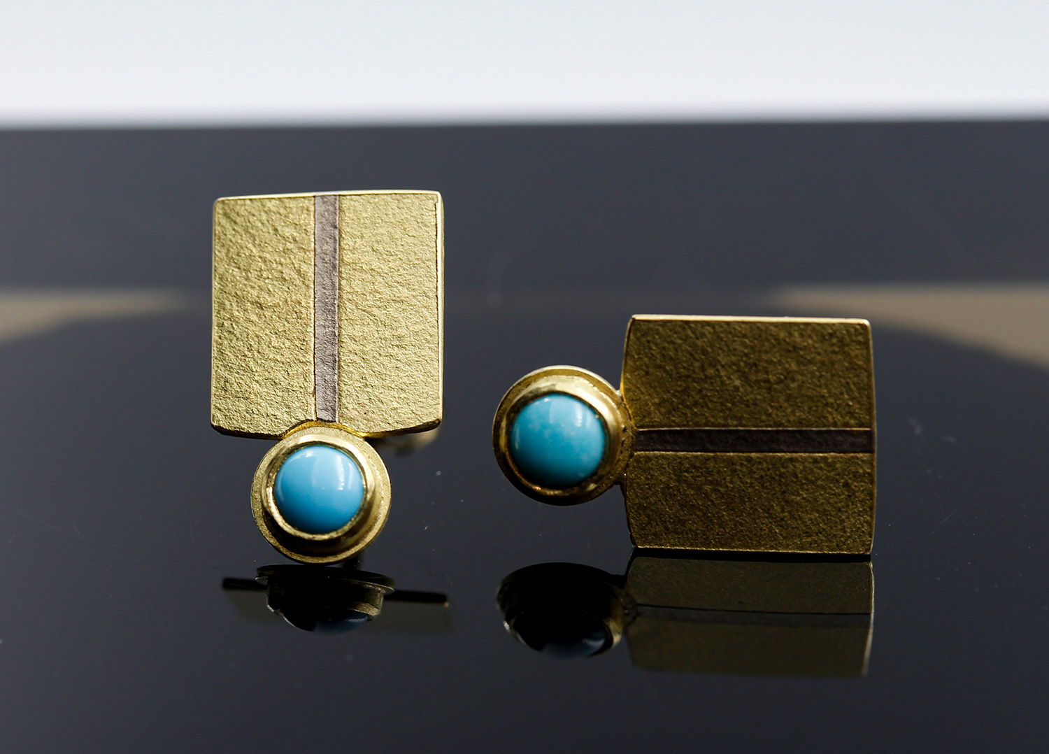 Studs, Square by Catherine Mannheim