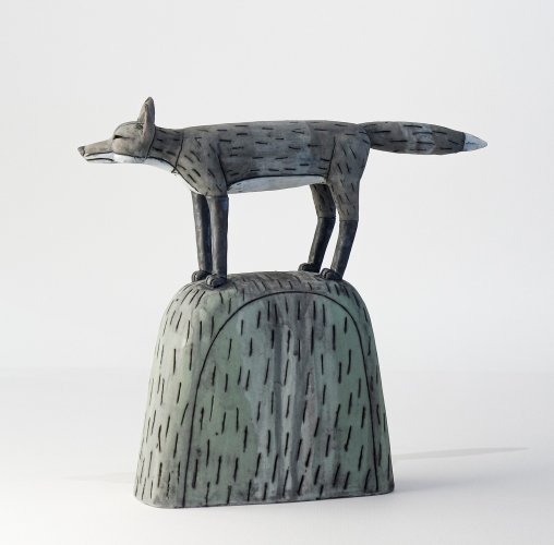 Fox on a Hill by Anna Noel - alternative image