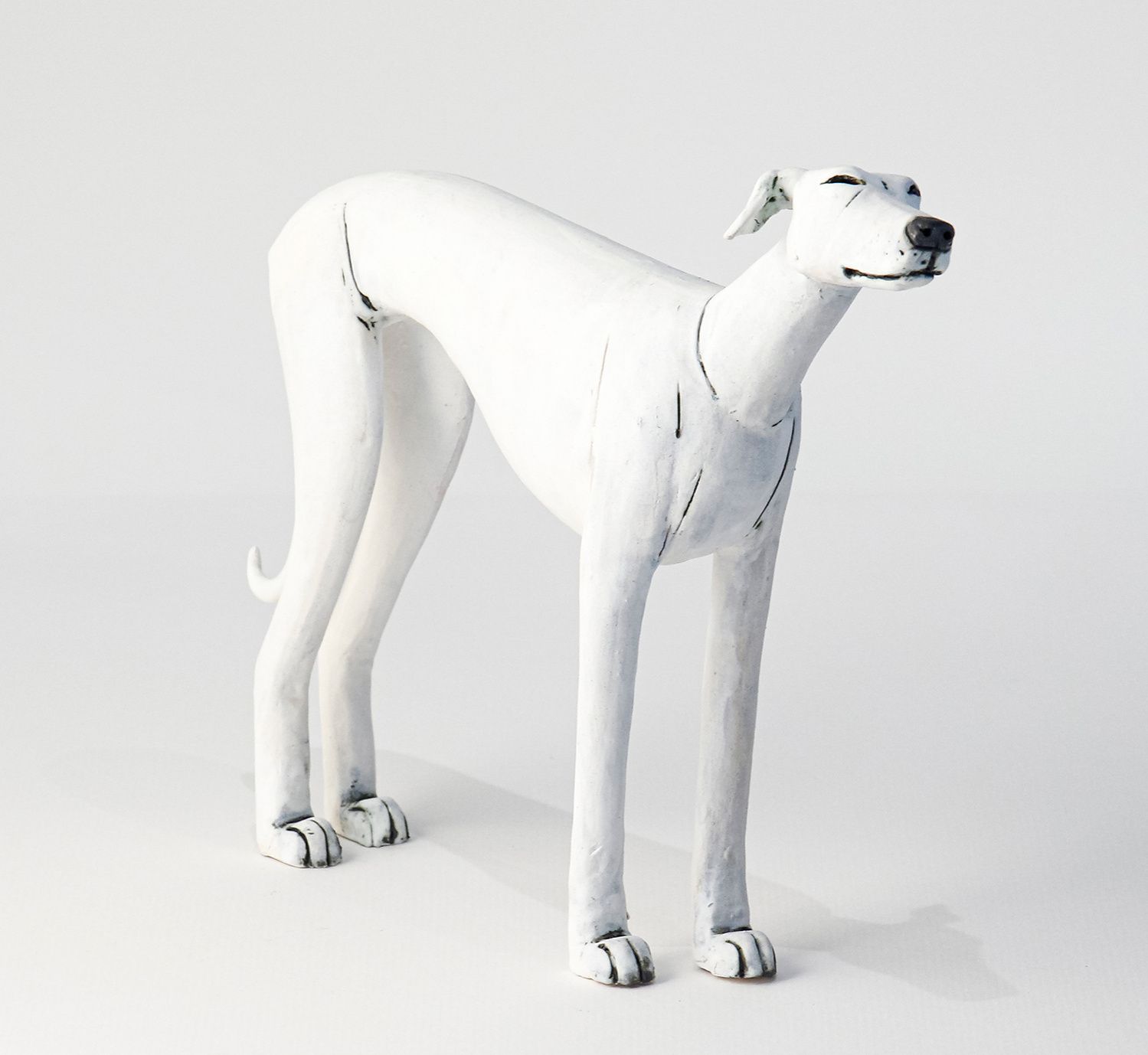 White Greyhound by Anna Noel