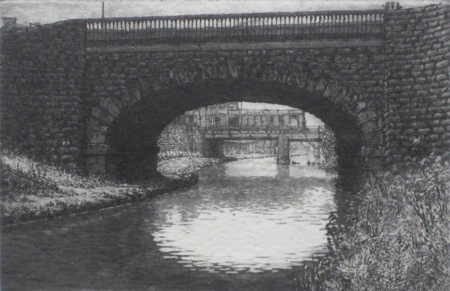 Nottingham Canal - Bridge No.2 by Nicholas Ward