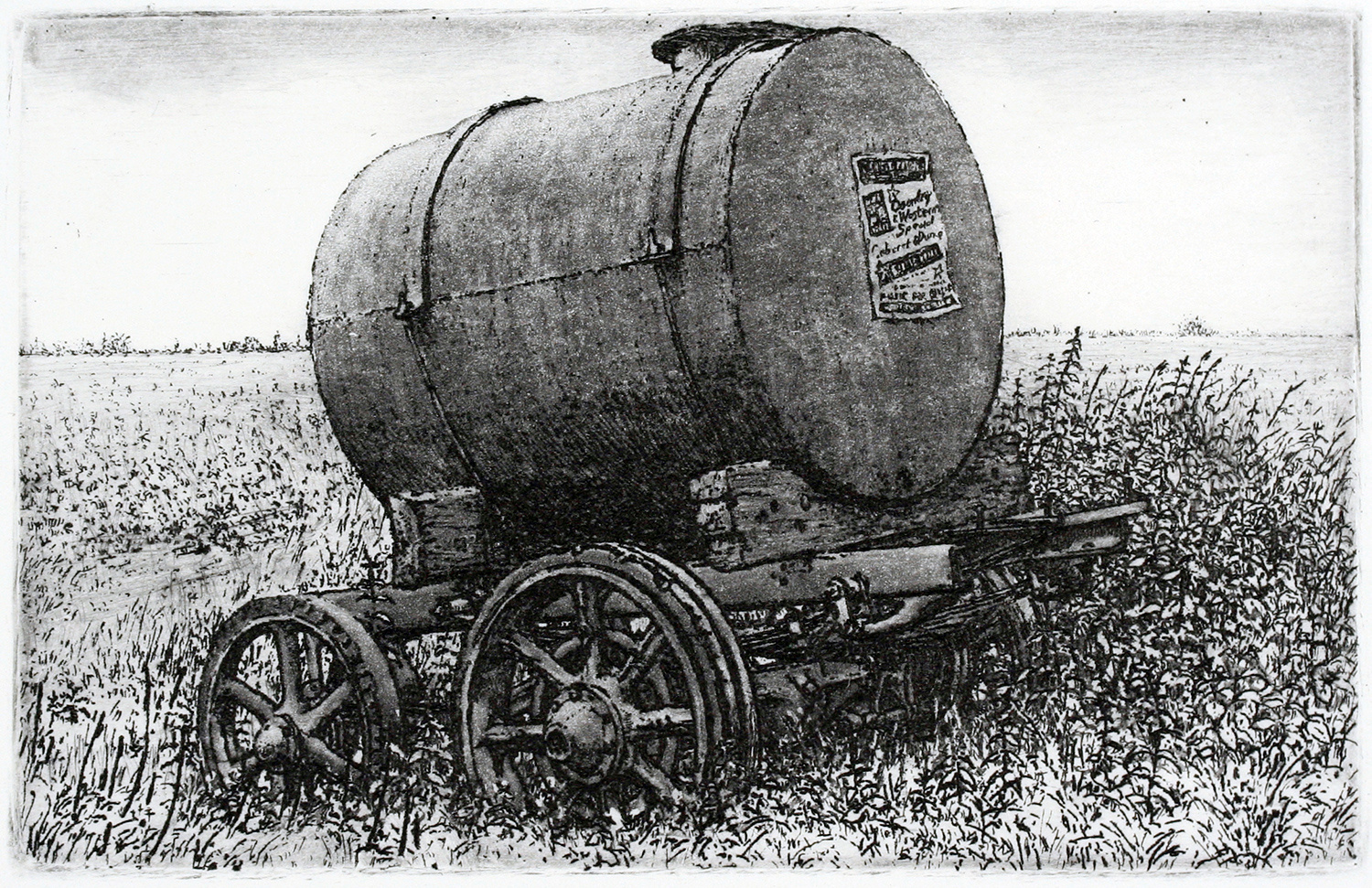 Water Cart, Corton by Nicholas Ward