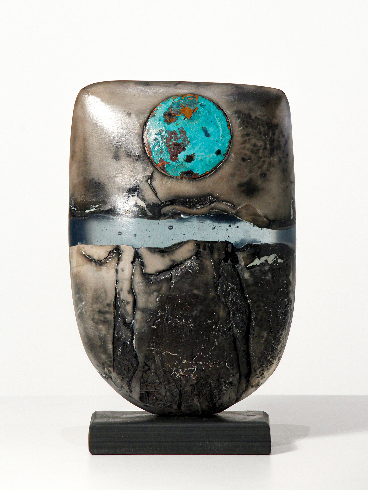 Raku Bow by Peter Hayes