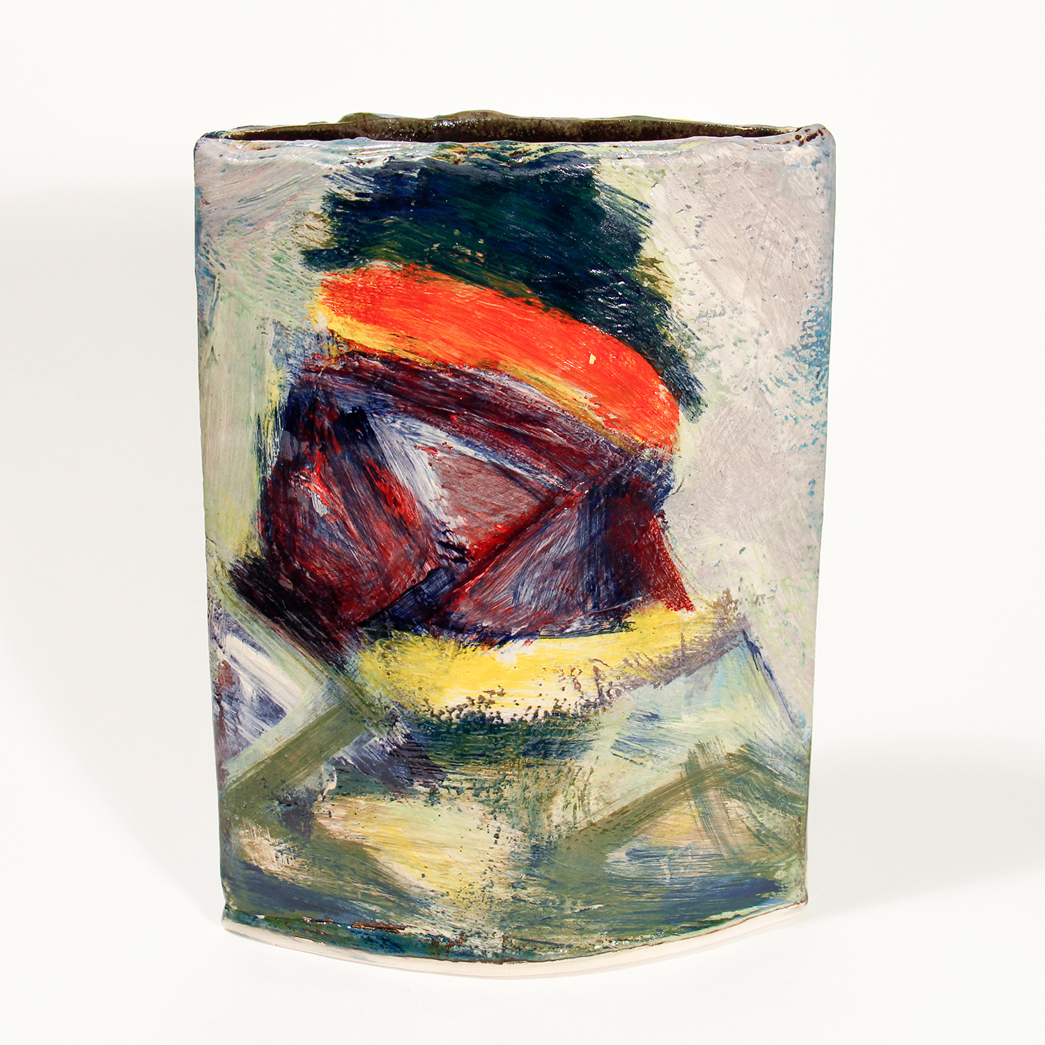 Abstract Slab Pot by John Pollex