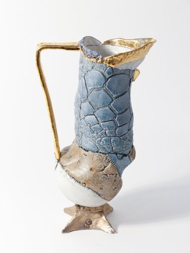 Blue Jug, small by Pam Schomberg - alternative image