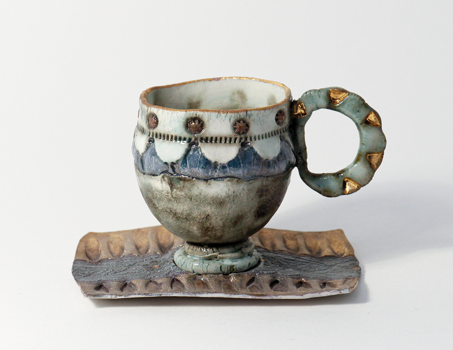 Cup & Saucer by Pam Schomberg
