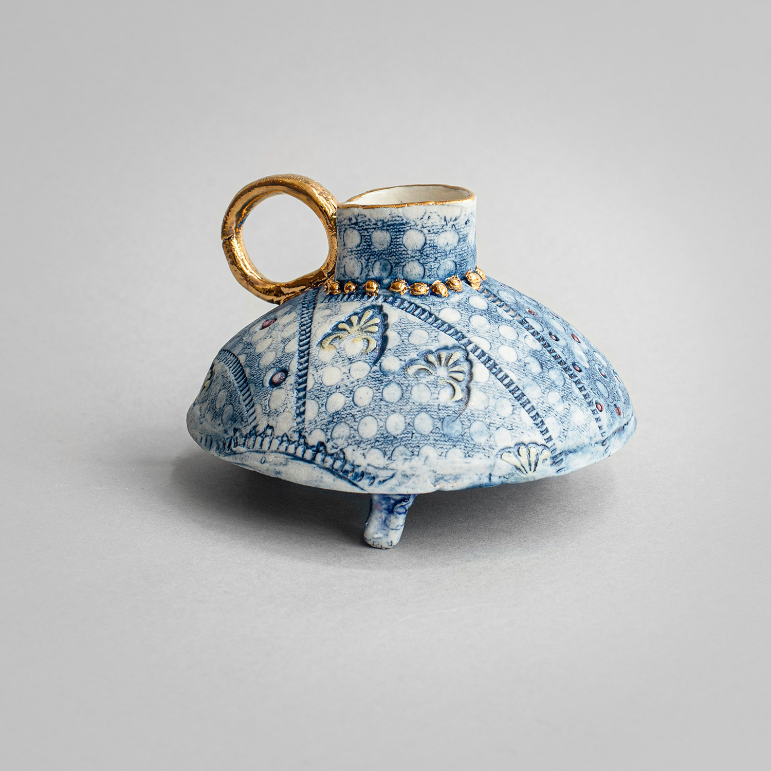 Blue Jug by Pam Schomberg