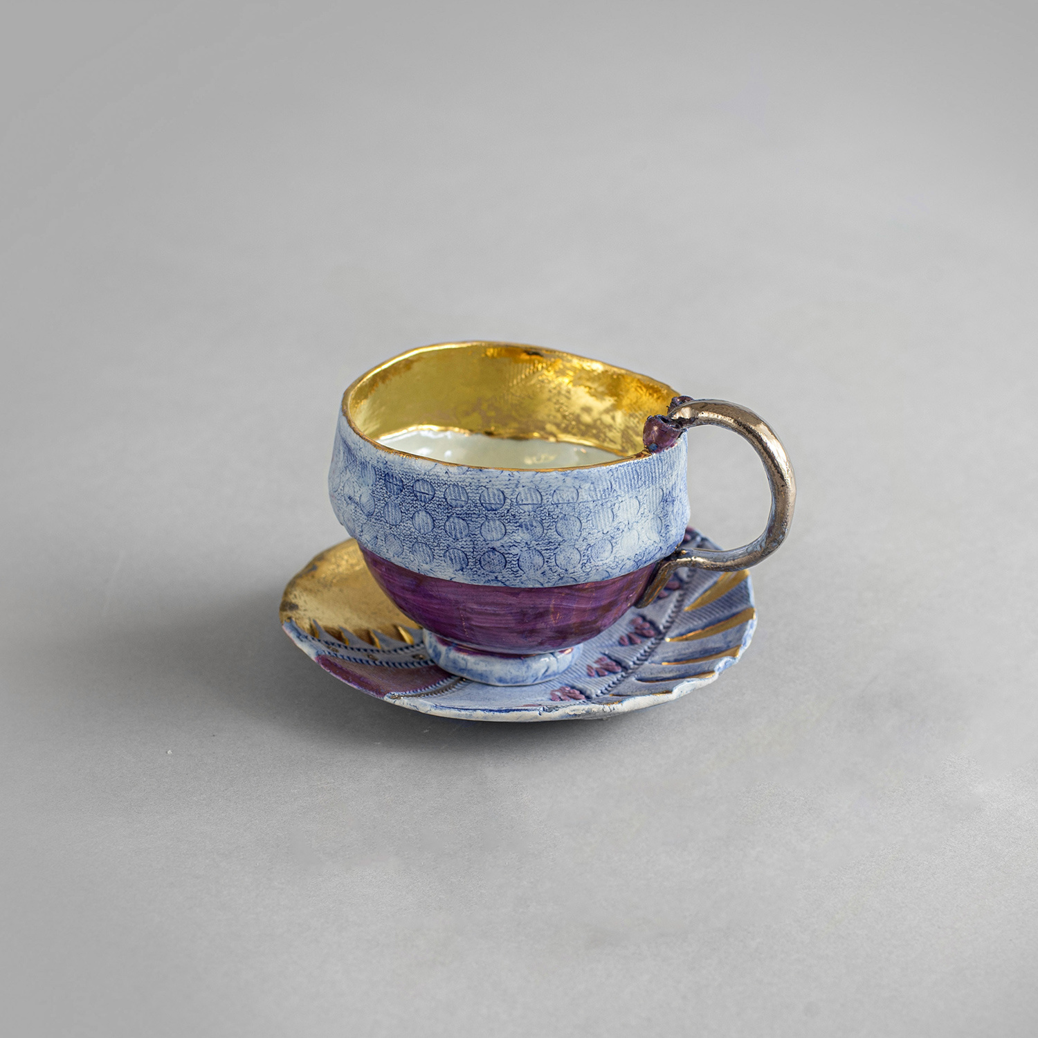 Cup & Saucer by Pam Schomberg