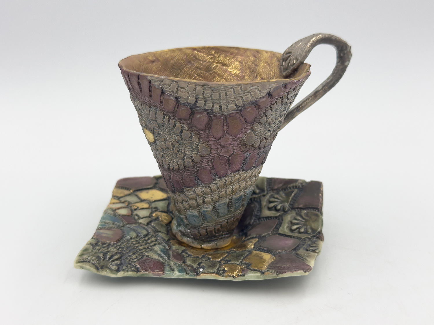 Cup & Saucer by Pam Schomberg