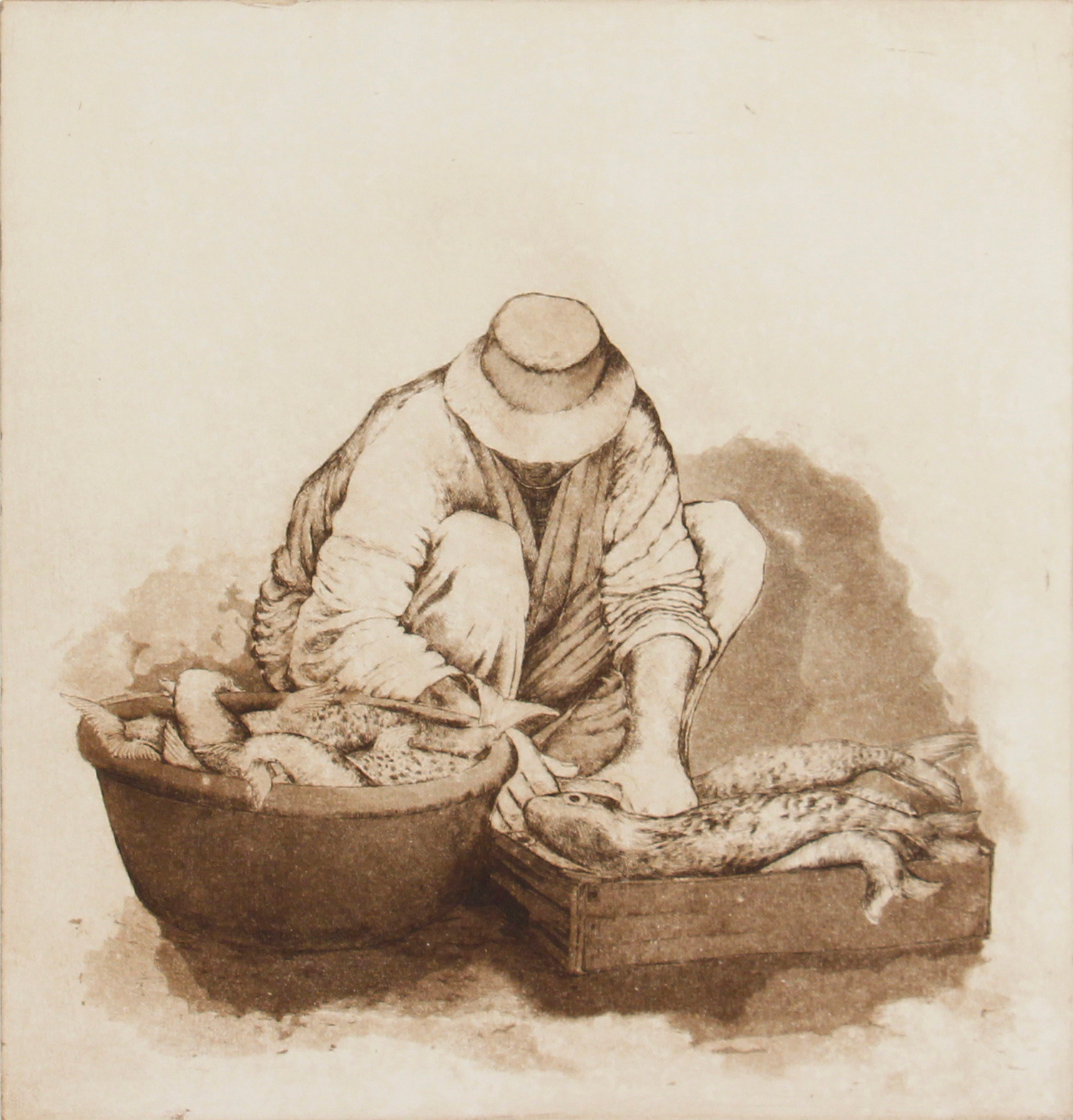 Fisherman I by Anna Ravenscroft