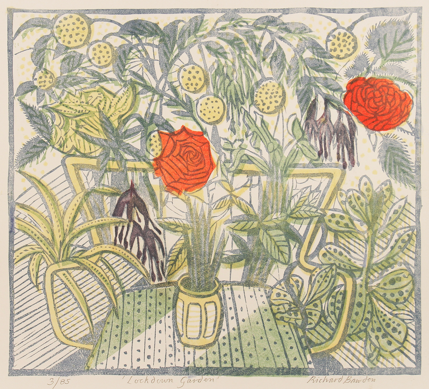 Lockdown Garden by Richard Bawden