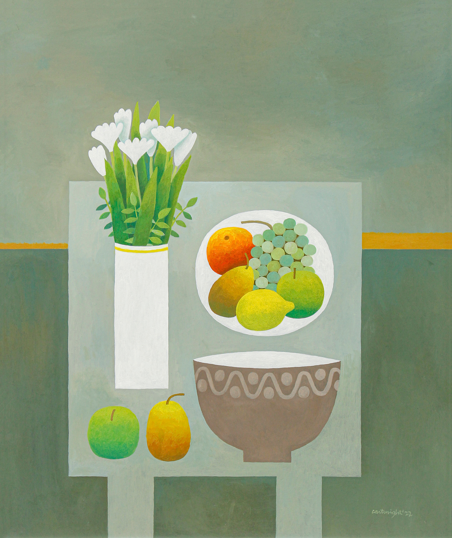 Grey Still Life by Reg Cartwright