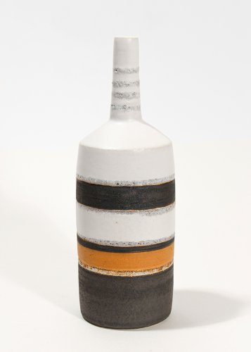 White/Black & Orange Bottle