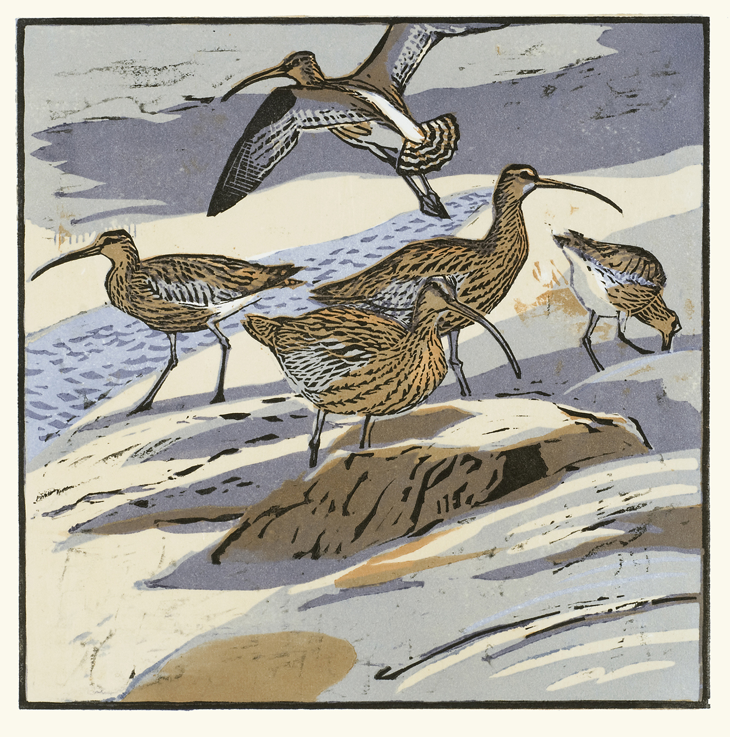 Curlews by Robert Greenhalf