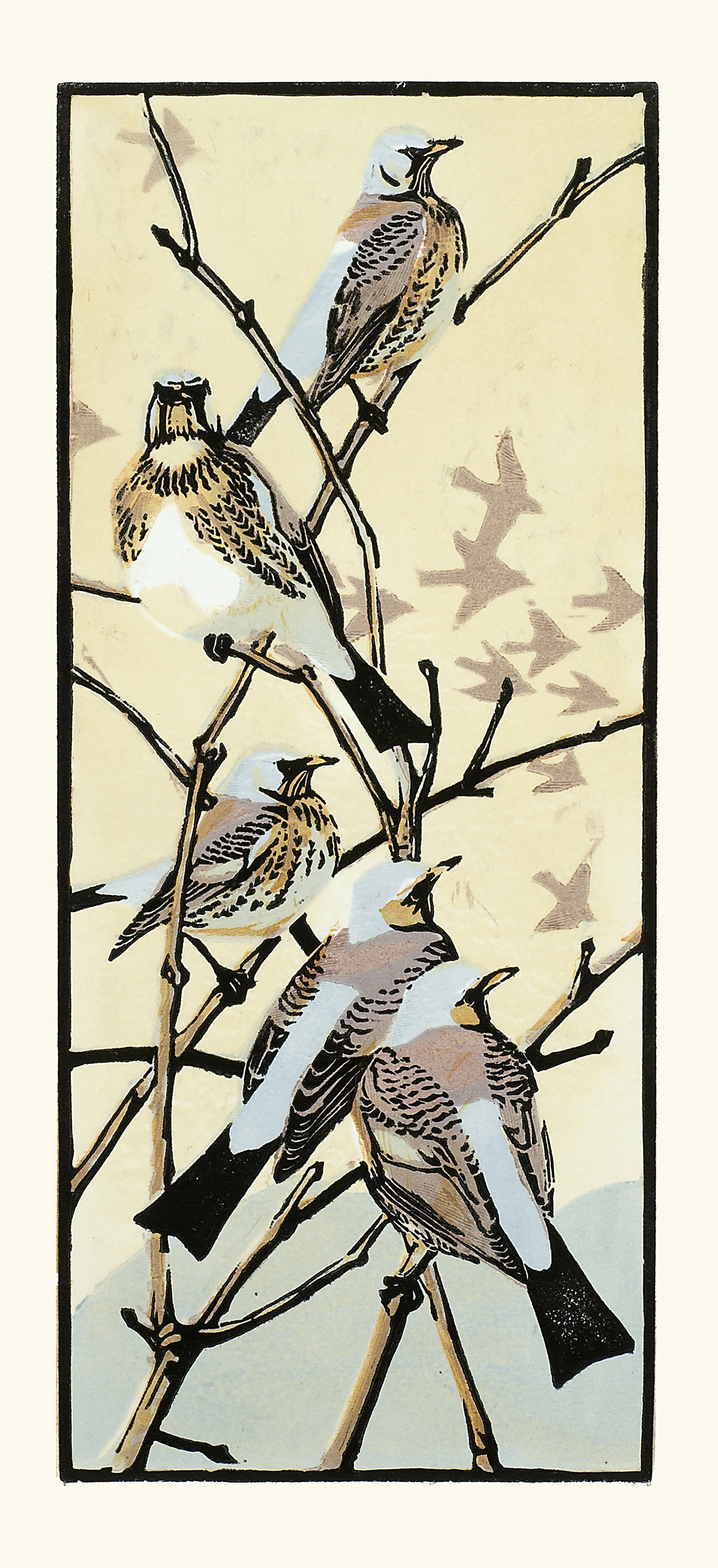 Winter Thrushes by Robert Greenhalf