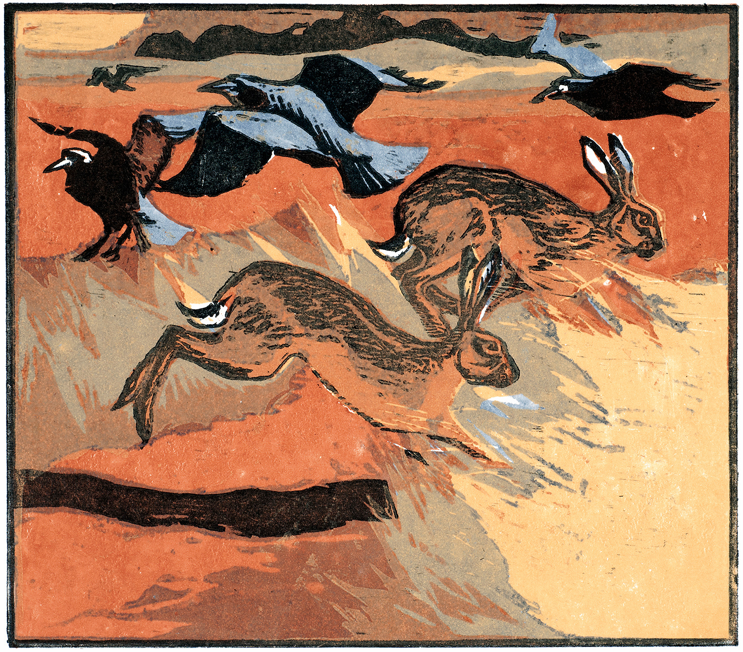 Hares & Rooks by Robert Greenhalf