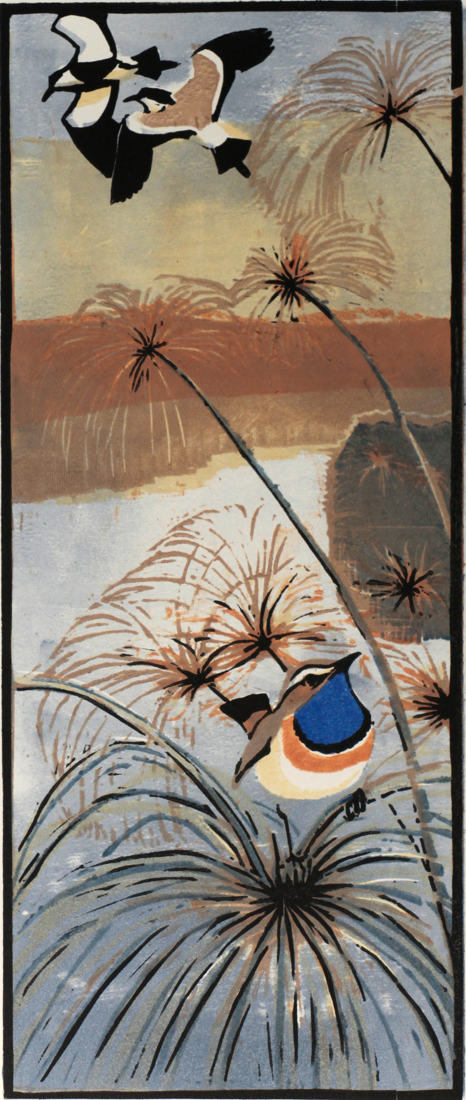 Bluethroat & Spur-Wings by Robert Greenhalf