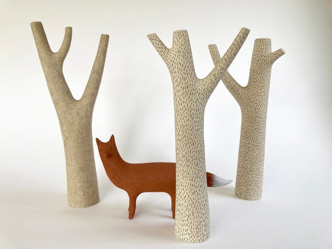 Fox & Trees